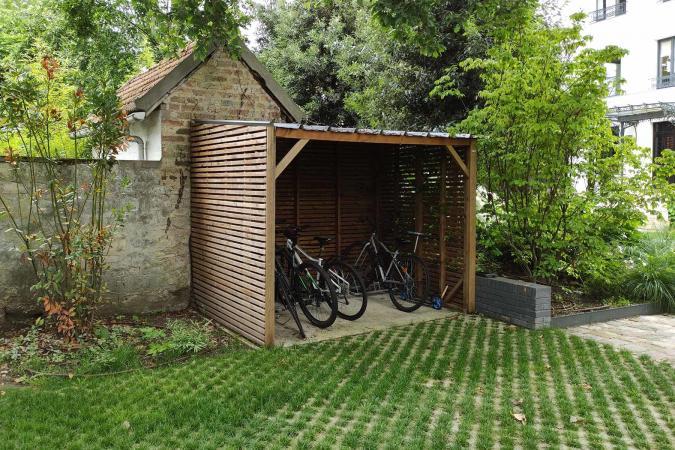 Monstershop - Tente Garage XL pour Vélo Noire Imperméable Rangement  Bicyclette Extérieur - Abris de jardin en bois - Rue du Commerce