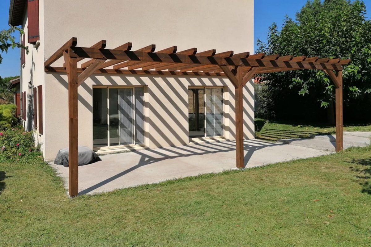 Pergola bois La Rochelle Moduland