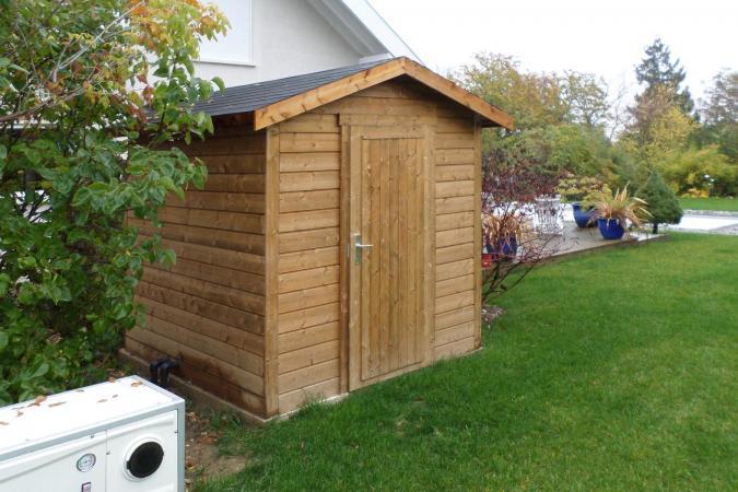 Poolhouse - Abri de Jardin Atrium-E en Bois de la Marque Carlsson